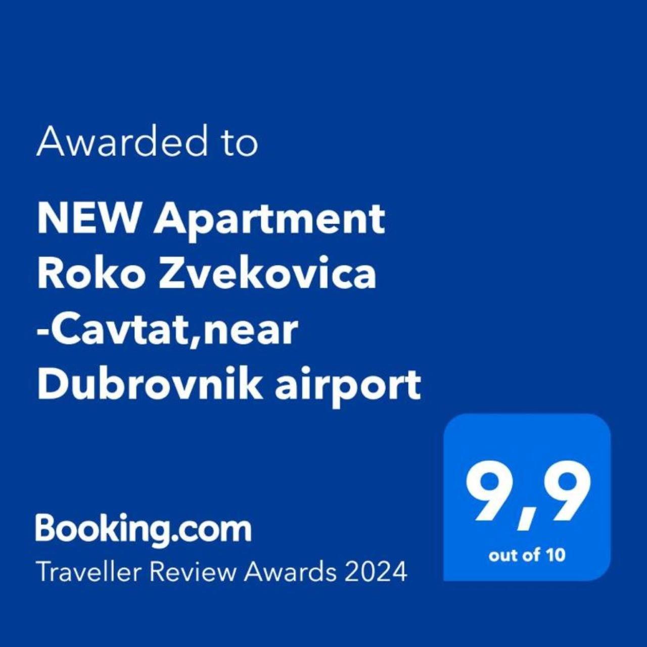 New Apartment Roko Zvekovica -Cavtat,Near Dubrovnik Airport Kültér fotó